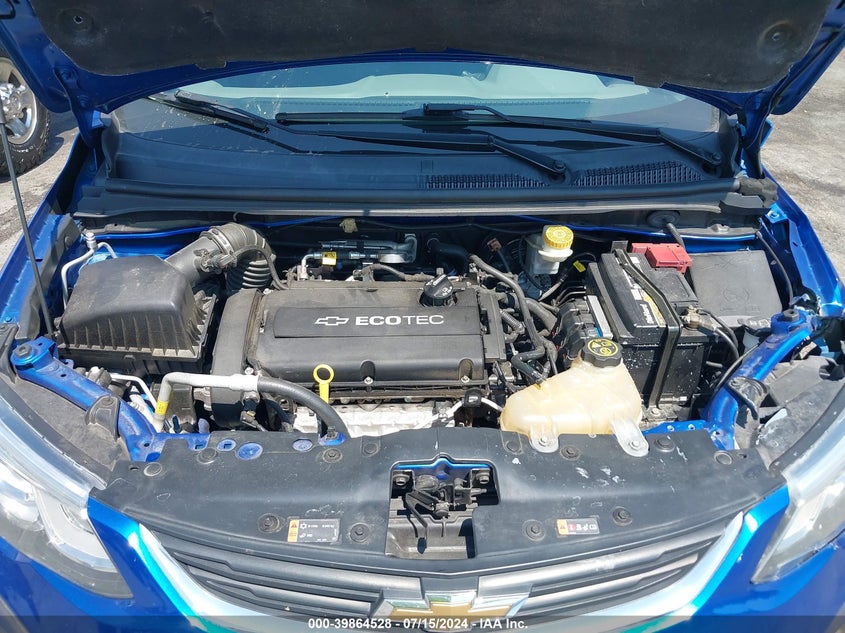 2017 Chevrolet Sonic Lt Auto VIN: 1G1JD5SH5H4100200 Lot: 39864528