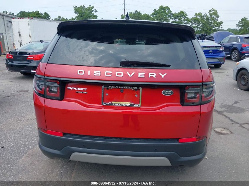 2020 Land Rover Discovery Sport Se VIN: SALCP2FX9LH863452 Lot: 39864532