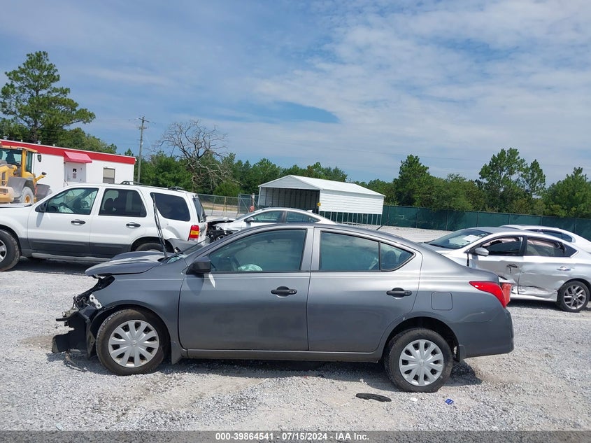 2019 Nissan Versa 1.6 S VIN: 3N1CN7AP7KL800905 Lot: 39864541