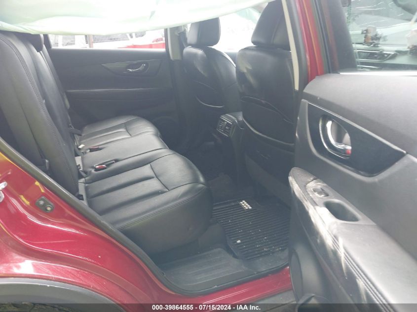 2016 Nissan Rogue Sl VIN: 5N1AT2MV2GC737315 Lot: 39864555