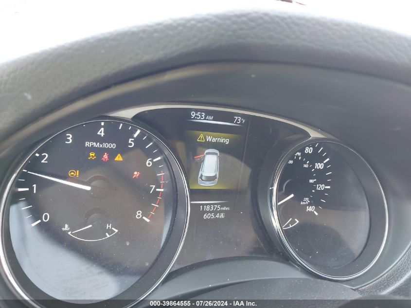 2016 Nissan Rogue Sl VIN: 5N1AT2MV2GC737315 Lot: 39864555