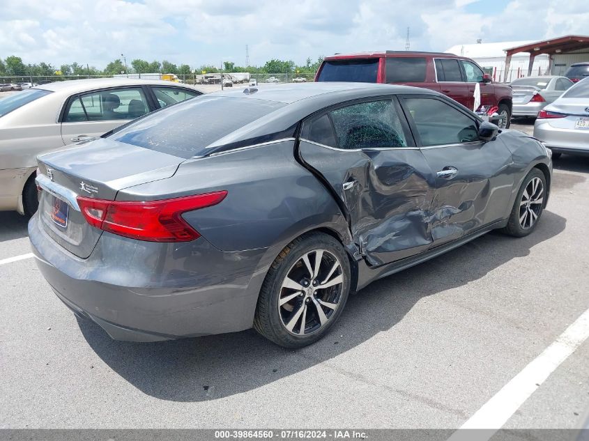 2017 Nissan Maxima 3.5 Platinum/3.5 S/3.5 Sl/3.5 Sr/3.5 Sv VIN: 1N4AA6AP2HC373606 Lot: 39864560