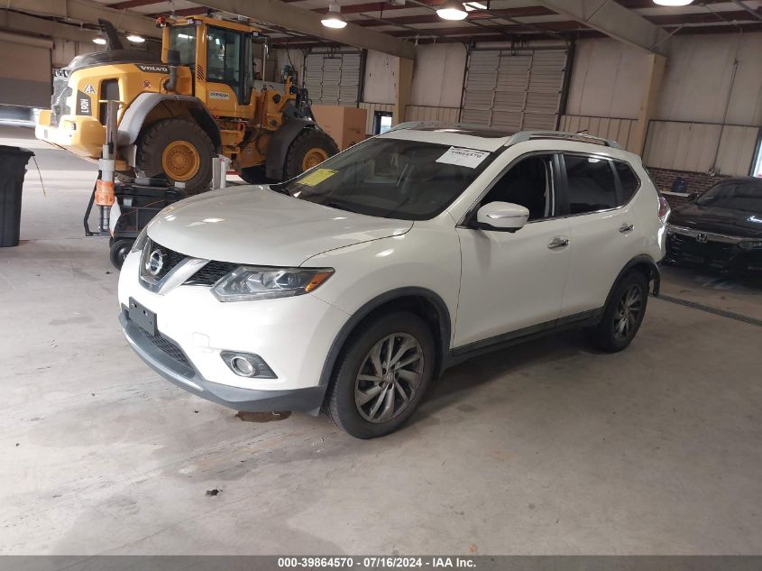 2014 Nissan Rogue S/Sl/Sv VIN: 5N1AT2MV5EC856473 Lot: 39864570