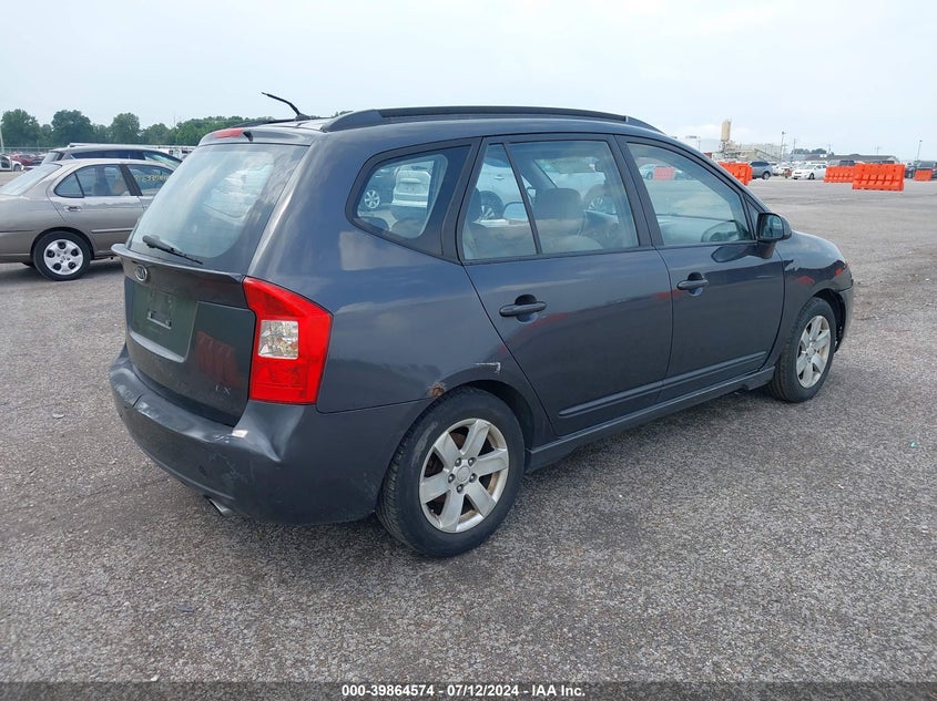 2007 Kia Rondo Lx VIN: KNAFG525177095744 Lot: 39864574