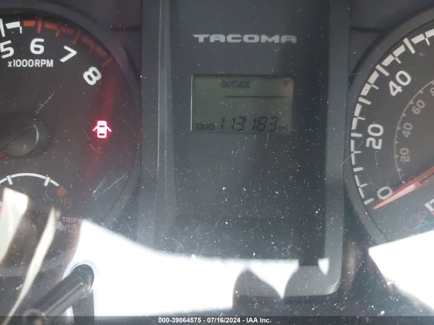 2016 Toyota Tacoma Sr VIN: 5TFAX5GN2GX053086 Lot: 39864575