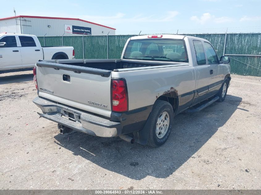 2004 Chevrolet Silverado 1500 Ls VIN: 1GCEC19T64Z203525 Lot: 39864583