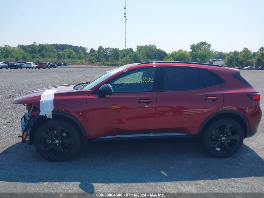 2022 Buick Envision Awd Essence VIN: LRBFZPR45ND058604 Lot: 39864588