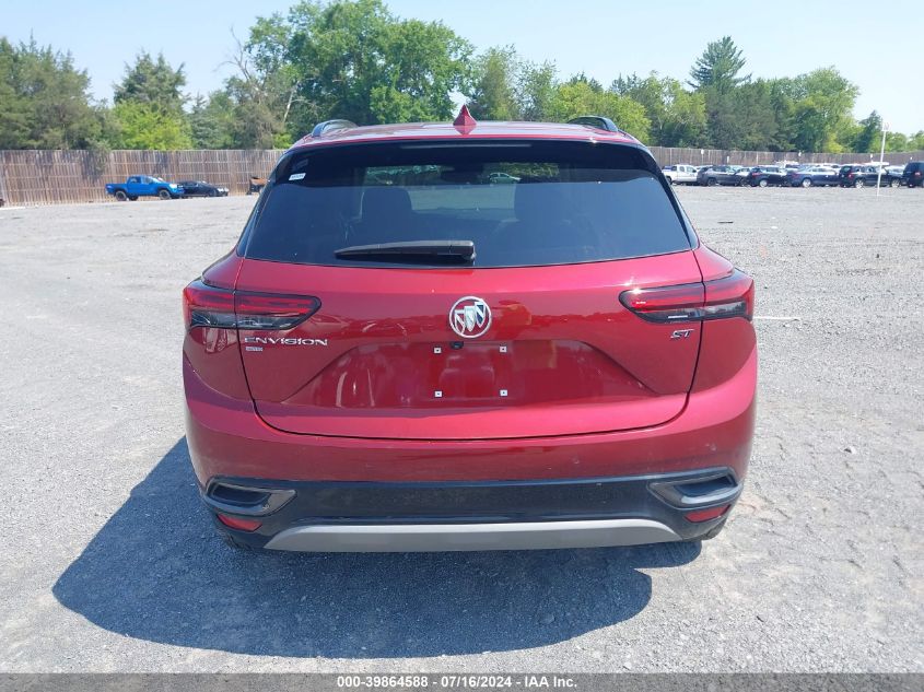 2022 Buick Envision Awd Essence VIN: LRBFZPR45ND058604 Lot: 39864588