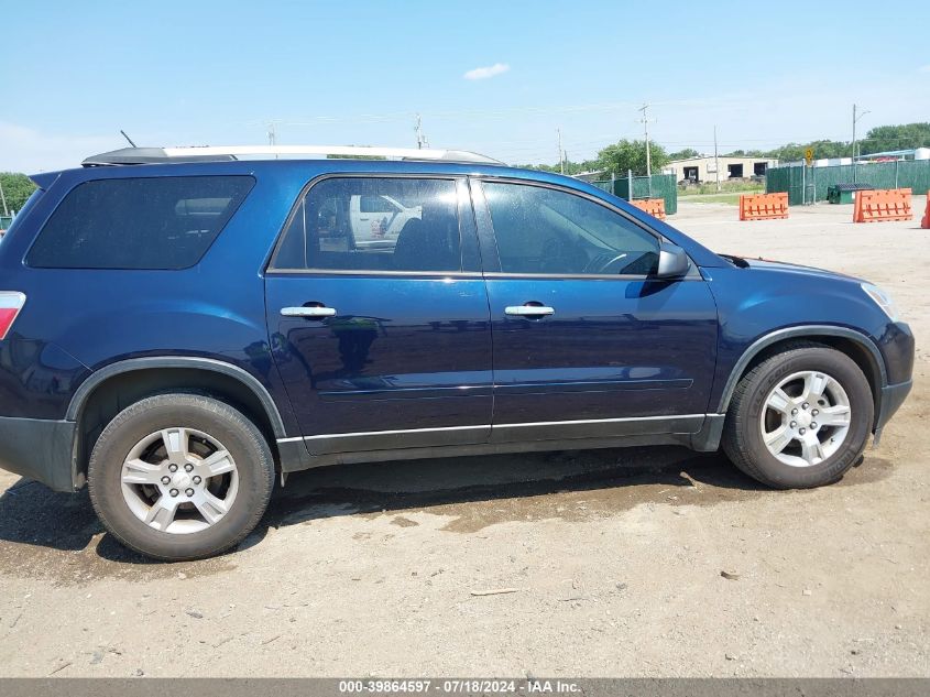 2011 GMC Acadia Sle VIN: 1GKKRPED7BJ349404 Lot: 39864597