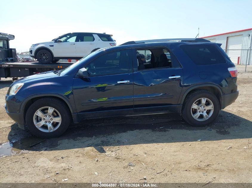 2011 GMC Acadia Sle VIN: 1GKKRPED7BJ349404 Lot: 39864597