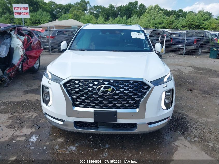 2021 Hyundai Palisade Calligraphy VIN: KM8R7DHE9MU245061 Lot: 39864606