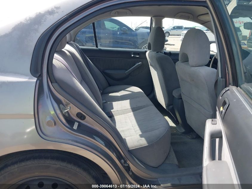 2004 Honda Civic Lx VIN: 2HGES16554H597819 Lot: 39864613