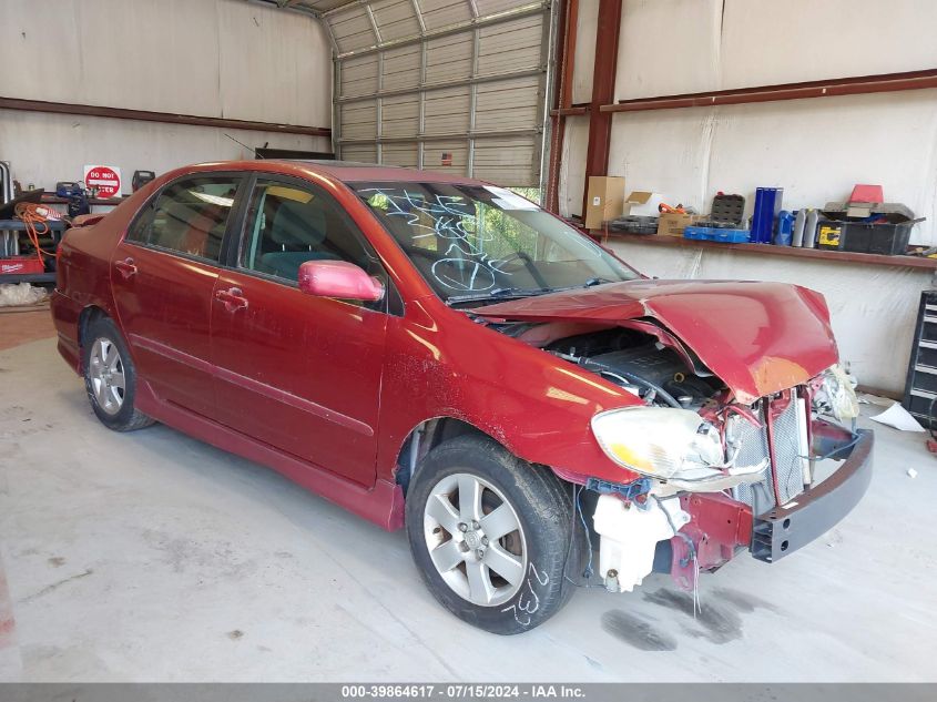 2005 Toyota Corolla S VIN: 2T1BR32E45C380224 Lot: 39864617