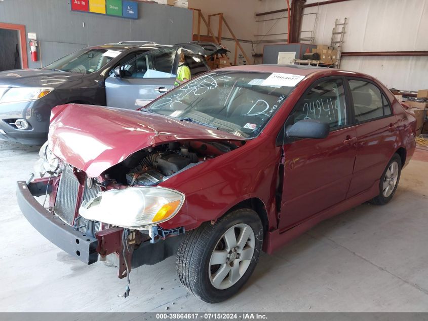 2005 Toyota Corolla S VIN: 2T1BR32E45C380224 Lot: 39864617