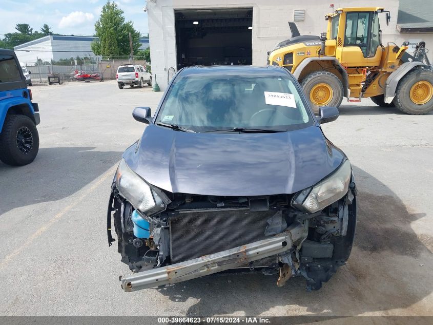 2016 Honda Hr-V Lx VIN: 3CZRU6H36GM705111 Lot: 39864623