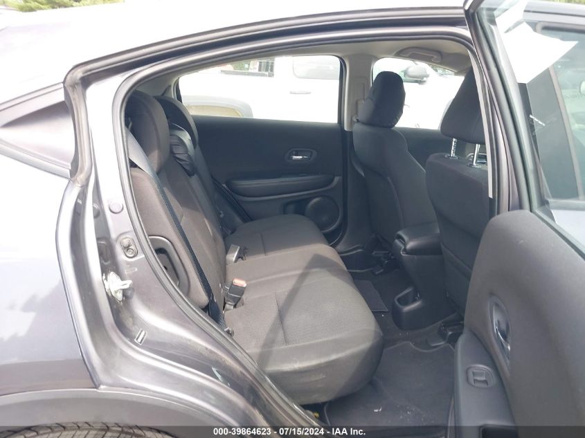 2016 Honda Hr-V Lx VIN: 3CZRU6H36GM705111 Lot: 39864623