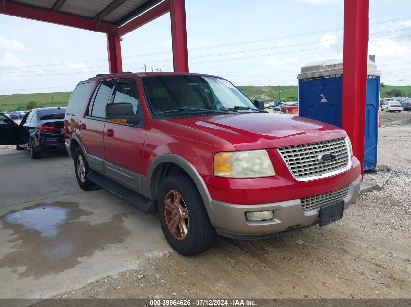 2003 Ford Expedition Eddie Bauer VIN: 1FMEU17W23LA09467 Lot: 39864625