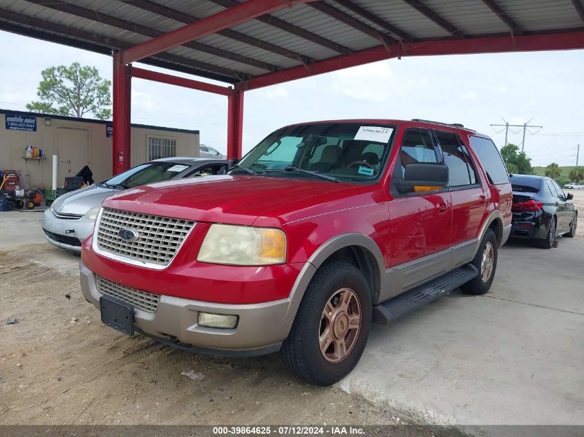 2003 Ford Expedition Eddie Bauer VIN: 1FMEU17W23LA09467 Lot: 39864625