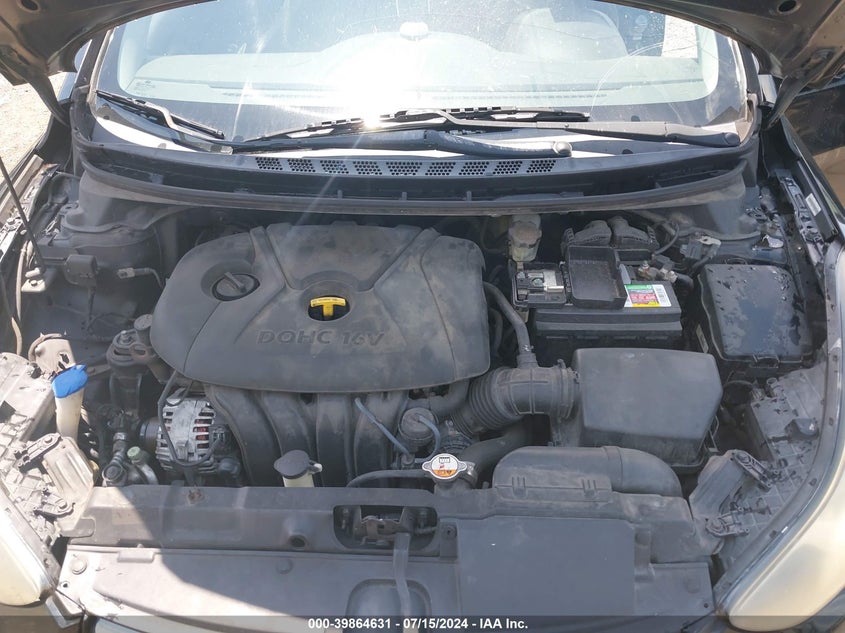 2012 Hyundai Elantra Limited (Ulsan Plant) VIN: KMHDH4AE7CU414185 Lot: 39864631