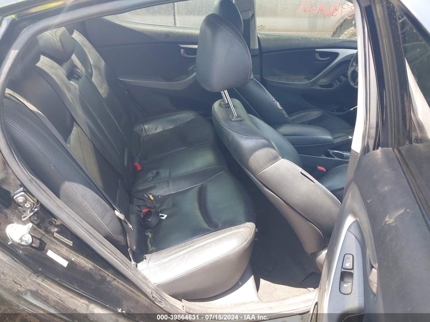2012 Hyundai Elantra Limited (Ulsan Plant) VIN: KMHDH4AE7CU414185 Lot: 39864631