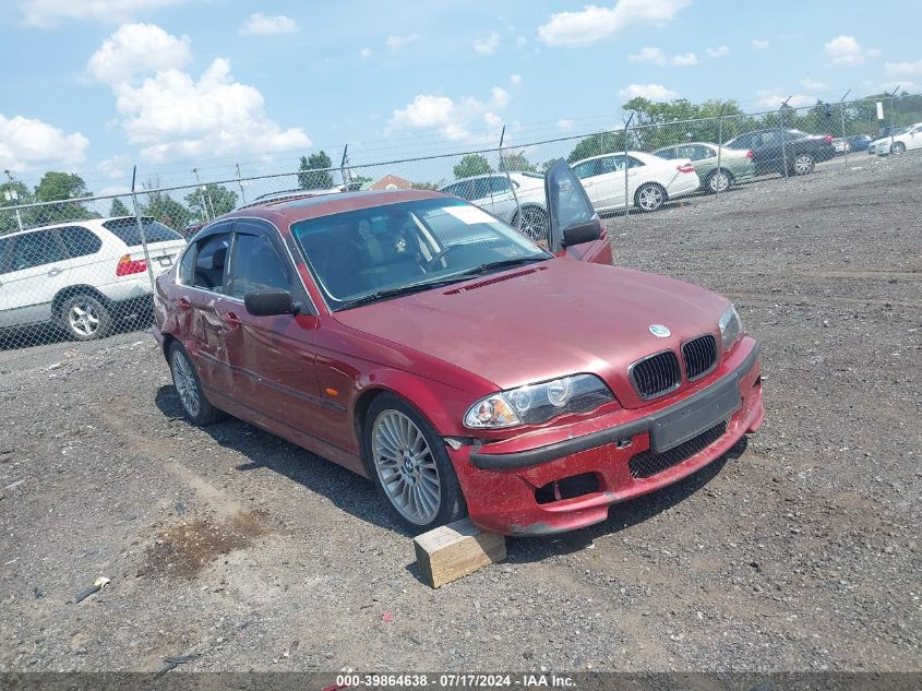 2001 BMW 330I VIN: WBAAV53421FT00619 Lot: 39864638