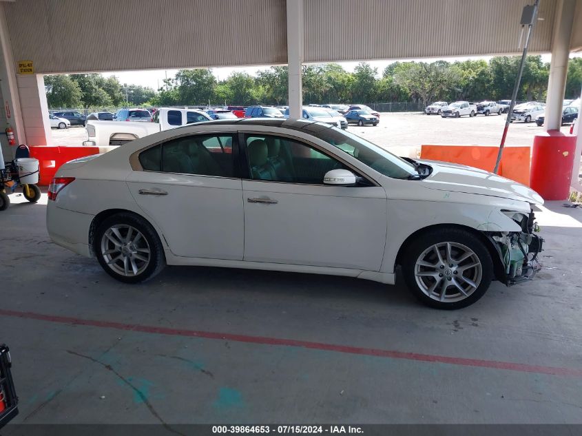 2011 Nissan Maxima 3.5 Sv VIN: 1N4AA5AP7BC800120 Lot: 39864653