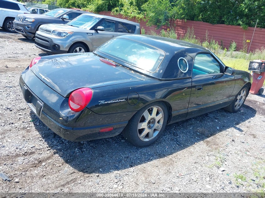2003 Ford Thunderbird VIN: 1FAHP60A93Y102418 Lot: 39864673