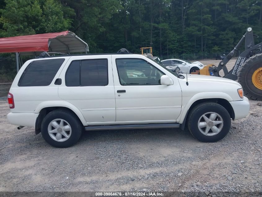 2000 Nissan Pathfinder VIN: JN8ARO7S8YW415212 Lot: 39864676