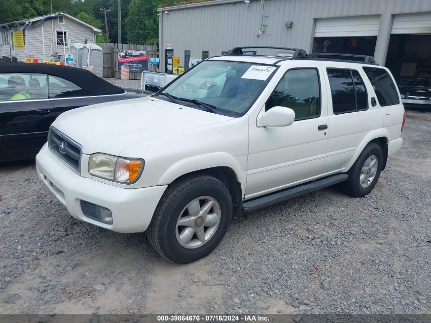 2000 Nissan Pathfinder VIN: JN8ARO7S8YW415212 Lot: 39864676