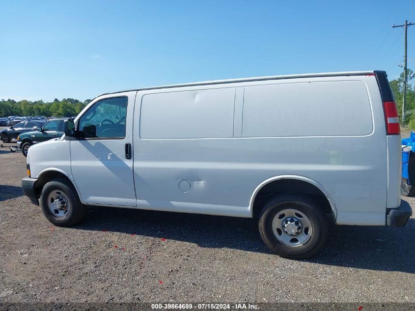 2018 Chevrolet Express 2500 Work Van VIN: 1GCWGAFP9J1333843 Lot: 39864689