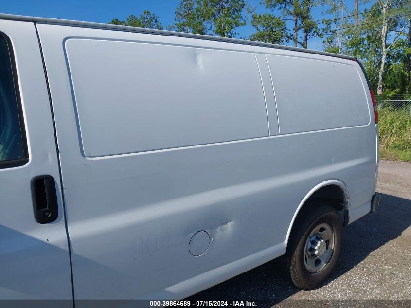 2018 Chevrolet Express 2500 Work Van VIN: 1GCWGAFP9J1333843 Lot: 39864689