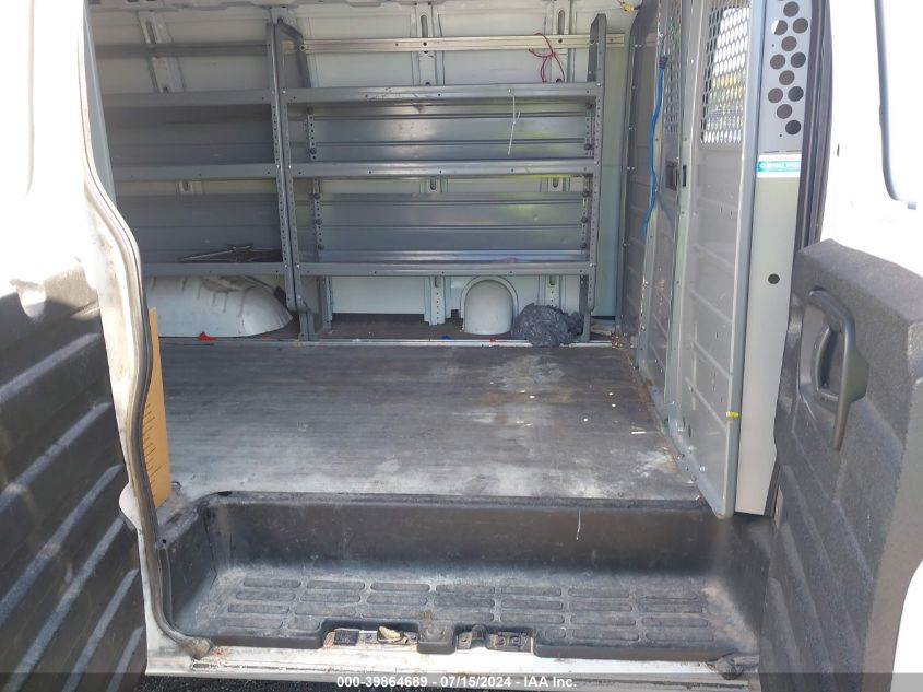 2018 Chevrolet Express 2500 Work Van VIN: 1GCWGAFP9J1333843 Lot: 39864689