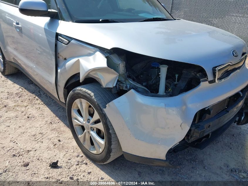 2016 Kia Soul + VIN: KNDJP3A50G7818258 Lot: 39864696