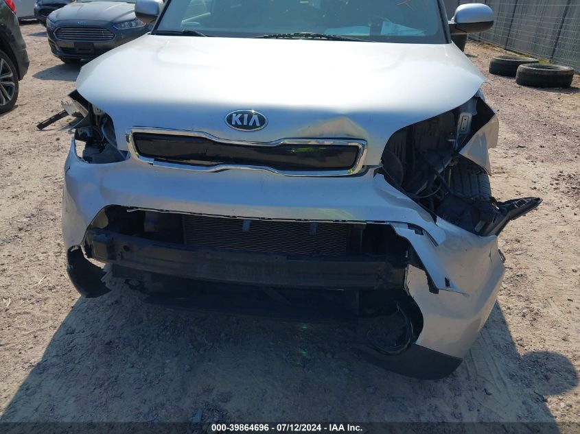 2016 Kia Soul + VIN: KNDJP3A50G7818258 Lot: 39864696