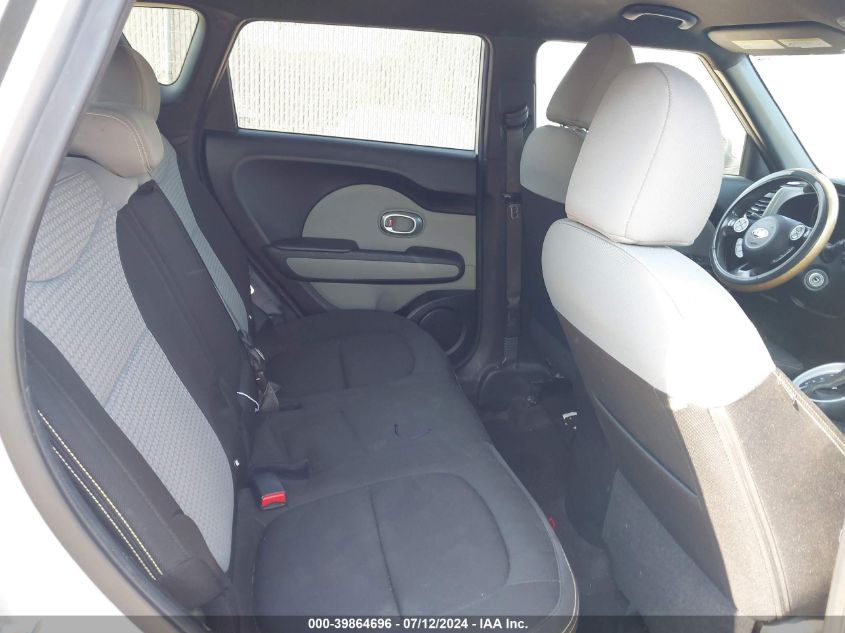 2016 Kia Soul + VIN: KNDJP3A50G7818258 Lot: 39864696