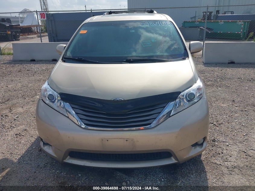 2011 Toyota Sienna Xle V6 VIN: 5TDYK3DC5BS172947 Lot: 39864698