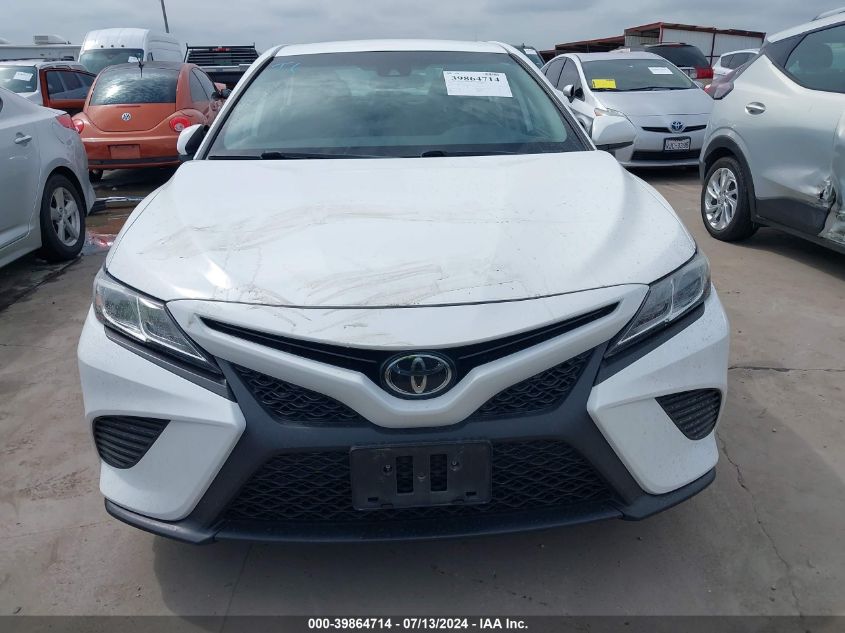 2019 Toyota Camry Se VIN: 4T1B11HK7KU209812 Lot: 39864714