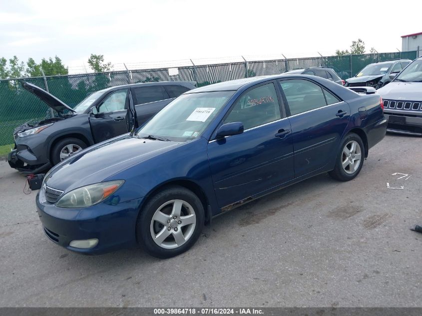 JTDBE32K940293445 | 2004 TOYOTA CAMRY