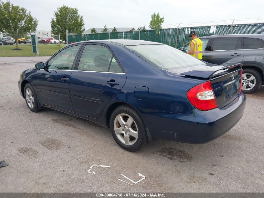 JTDBE32K940293445 | 2004 TOYOTA CAMRY