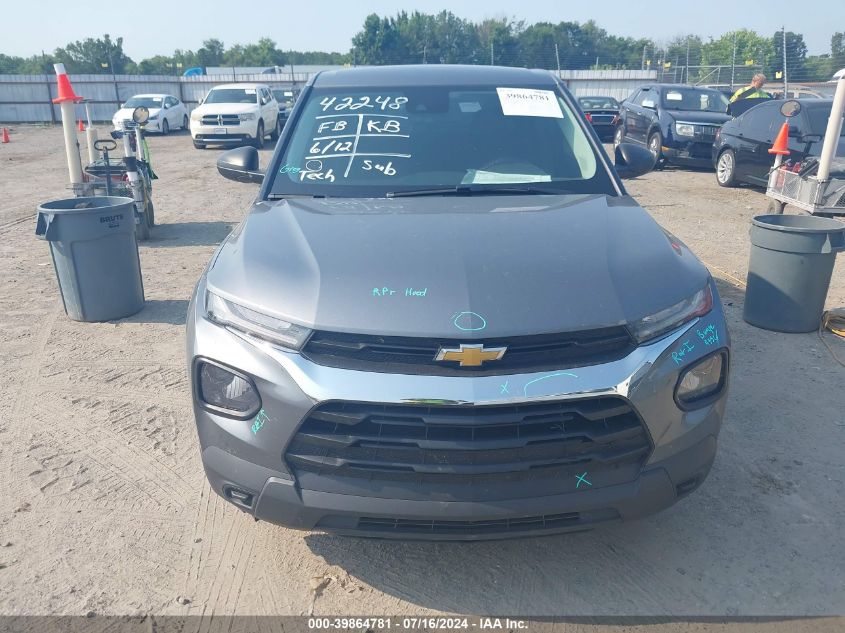 2021 Chevrolet Trailblazer Fwd Ls VIN: KL79MMS22MB018900 Lot: 39864781