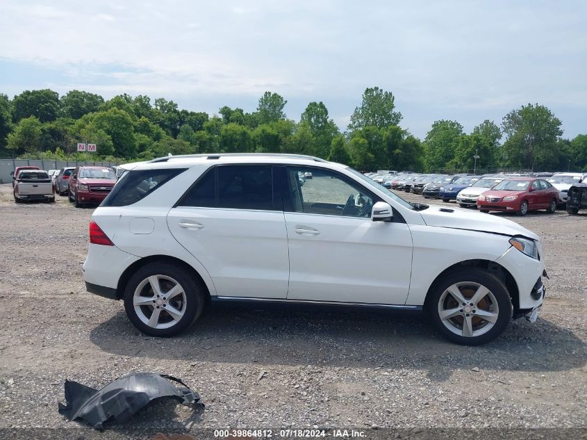 2017 Mercedes-Benz Gle 350 4Matic VIN: 4JGDA5HB2HA883943 Lot: 39864812