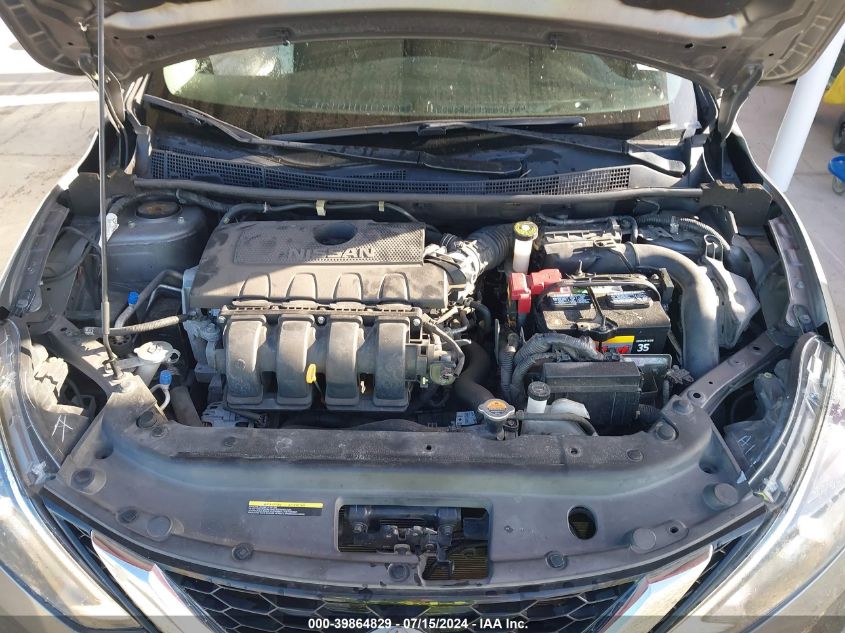 2018 Nissan Sentra Sv VIN: 3N1AB7AP1JY238310 Lot: 39864829