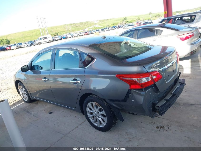 2018 Nissan Sentra Sv VIN: 3N1AB7AP1JY238310 Lot: 39864829