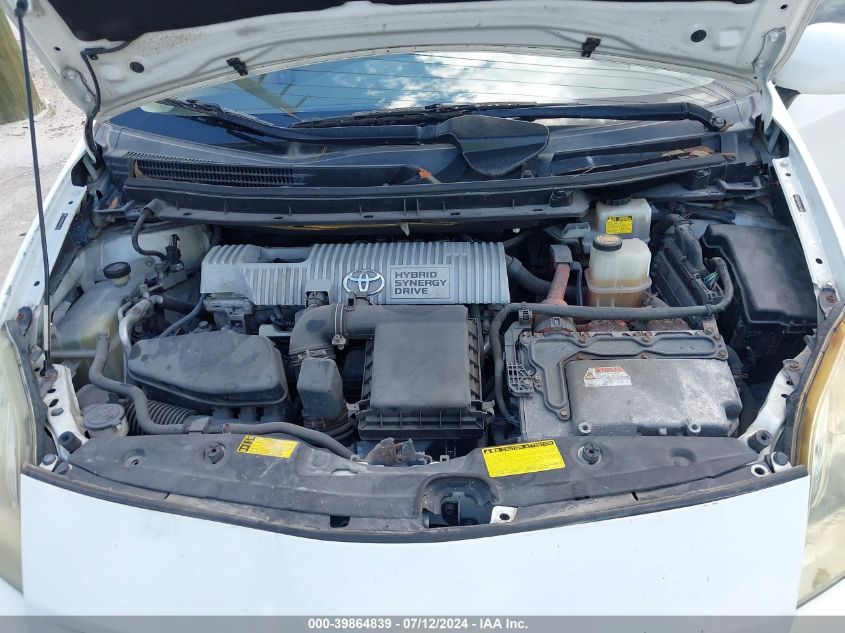 2010 Toyota Prius Ii VIN: JTDKN3DU9A0039292 Lot: 39864839