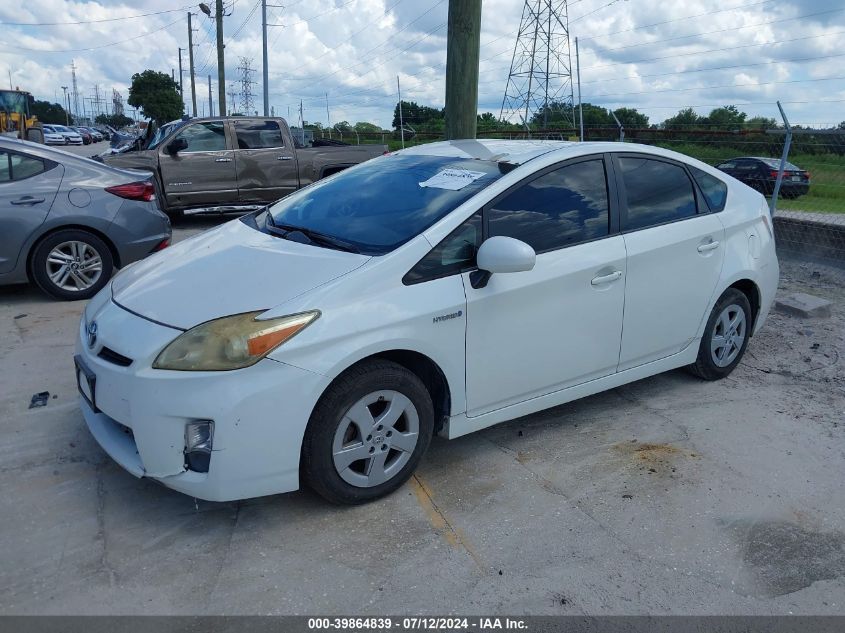 JTDKN3DU9A0039292 | 2010 TOYOTA PRIUS