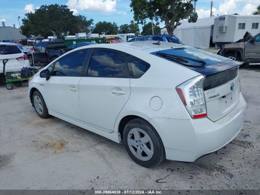 JTDKN3DU9A0039292 | 2010 TOYOTA PRIUS