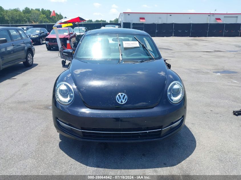 2013 Volkswagen Beetle 2.0T Turbo VIN: 3VWVA7AT7DM645930 Lot: 39864842