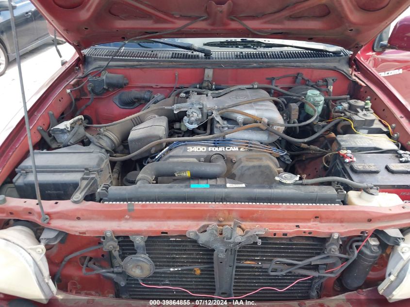 1999 Toyota Tacoma Prerunner V6 VIN: 4TASN92N5XZ416232 Lot: 39864855