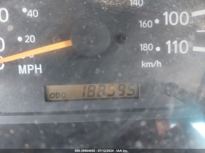 1999 Toyota Tacoma Prerunner V6 VIN: 4TASN92N5XZ416232 Lot: 39864855