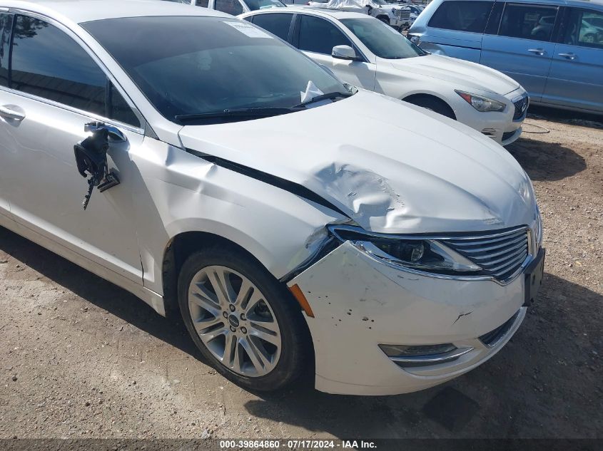 2014 Lincoln Mkz Hybrid VIN: 3LN6L2LU7ER827928 Lot: 39864860